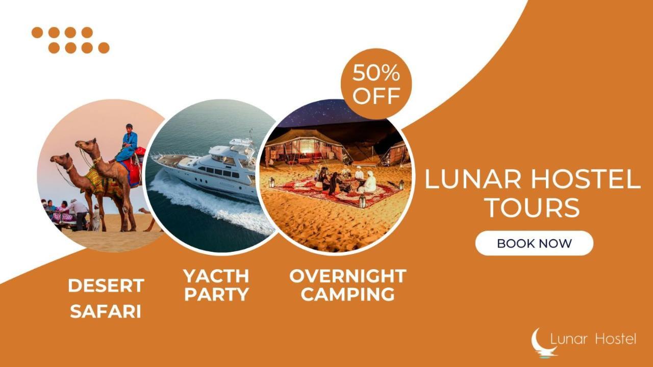 Lunar Hostel 96 Dubai Eksteriør billede